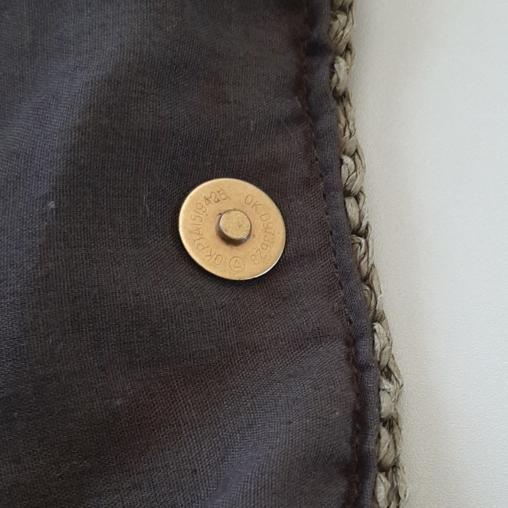Boho Drawstring Snap Closure Purse Handbag - Picture 2 of 3